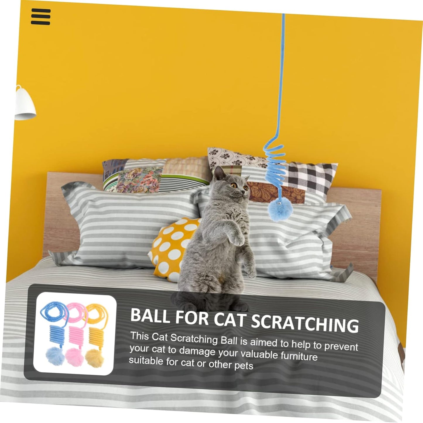 š„Last Day Promotion 49% OFF-Hanging cat teaser stick