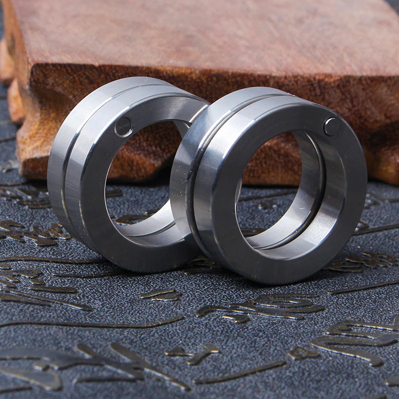 SteelGuard Foldable Defense Ring – 49% OFF Today Only!