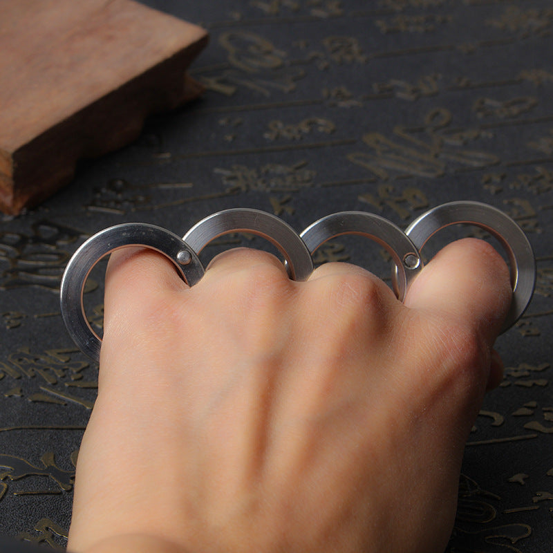 SteelGuard Foldable Defense Ring – 49% OFF Today Only!
