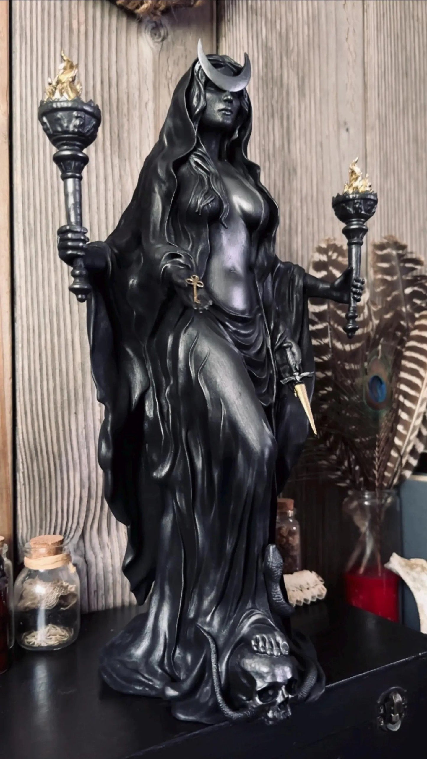 🧙♀️Last Day 60% OFF🔮Hekate Niktipolos, The Witch of The Night