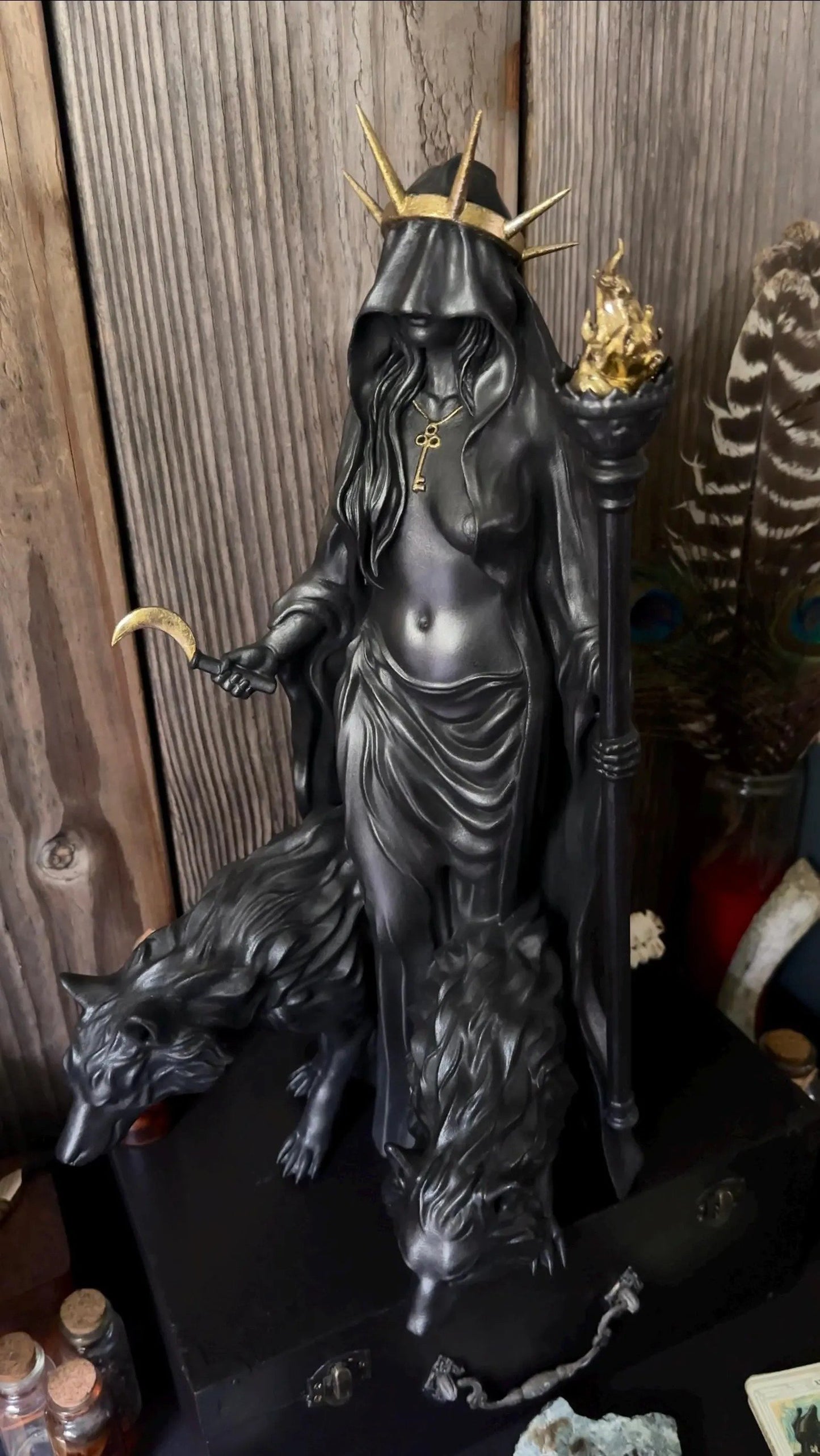🧙♀️Last Day 60% OFF🔮Hekate Niktipolos, The Witch of The Night