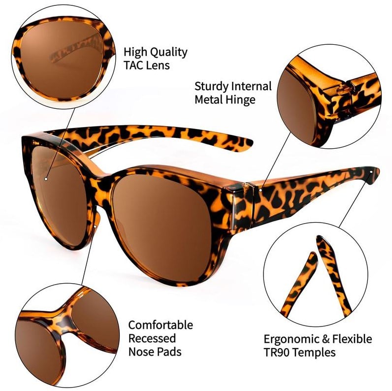 🔥LAST DAY - 🕶2025 New Oversized Cat Eye Sunglasses Polarized UV400 Protection