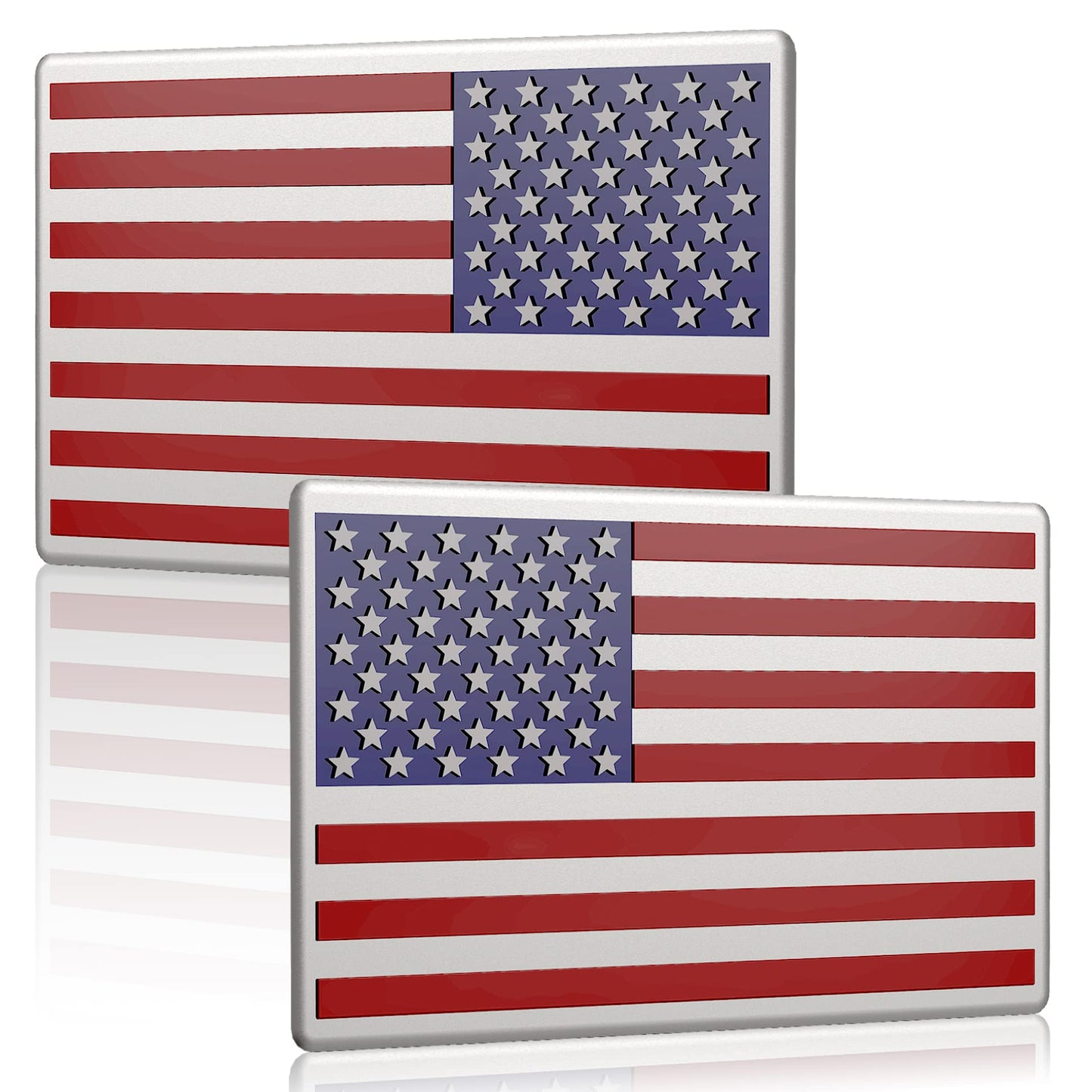 š„Last Day 49% OFF - 3D All-Black American Flag Emblem Decal
