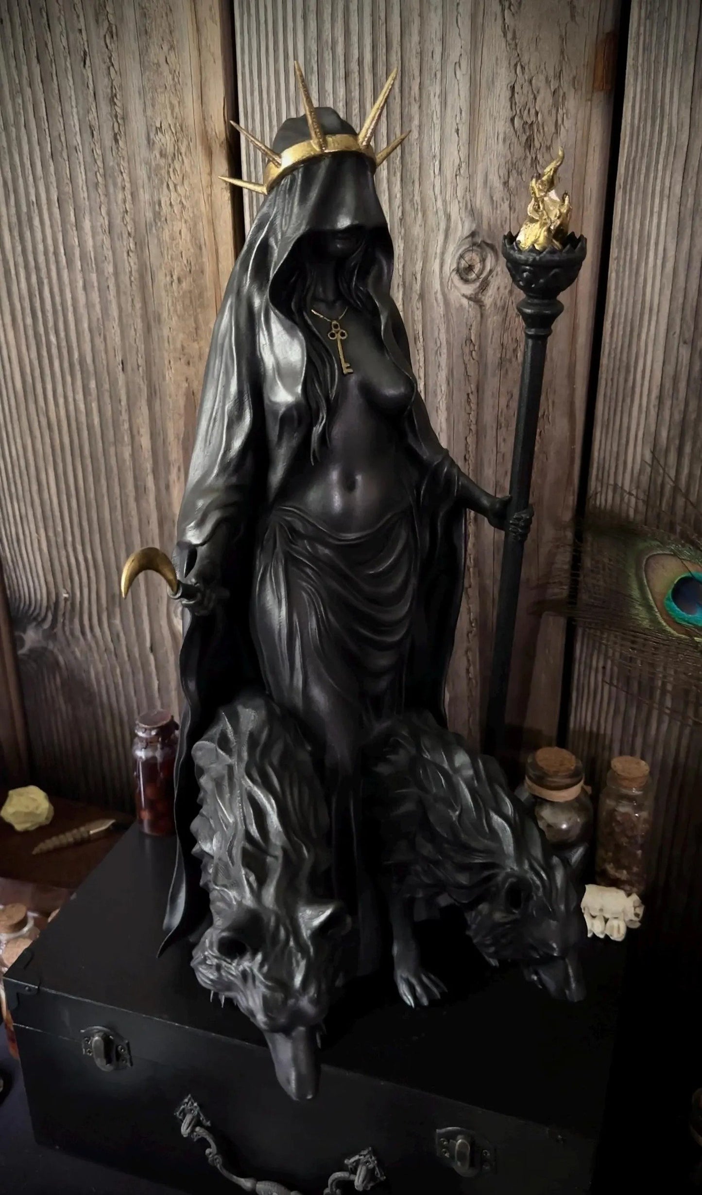 🧙♀️Last Day 60% OFF🔮Hekate Niktipolos, The Witch of The Night