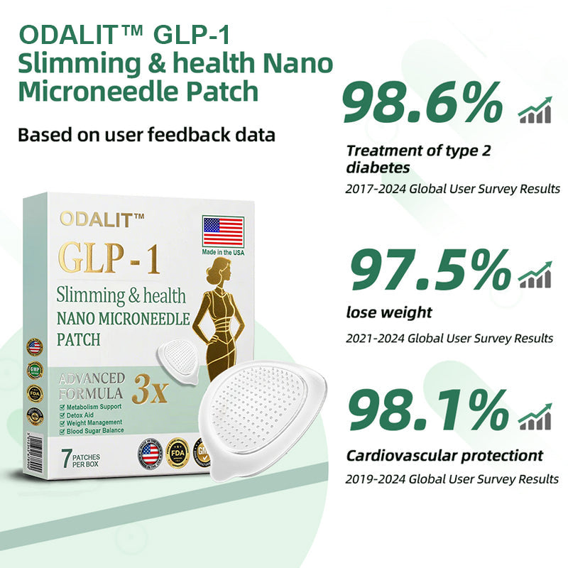 🔥 Best Seller – ODALIT™ NANO MICRONEEDLE PATCH丨Lose 20lbs Fast, Drop Sugar 90%, Melt Fat 24/7 | Targets Obesity, Diabetes, Fatty Liver, High Blood Pressure & More | Zero-Pain, All-in-One Health Boost🔥