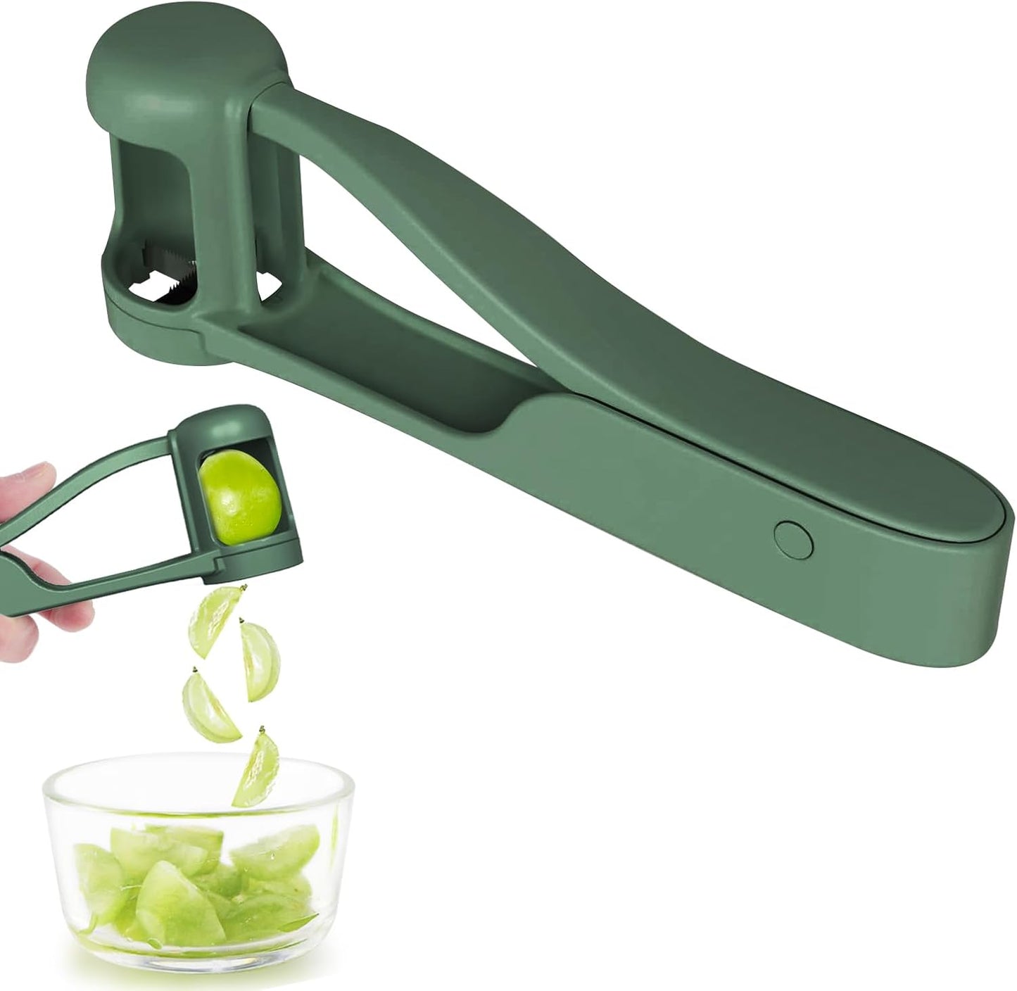 LBMLBM Grape Cutter - Safe & Easy One-Handed Fruit Slicing
