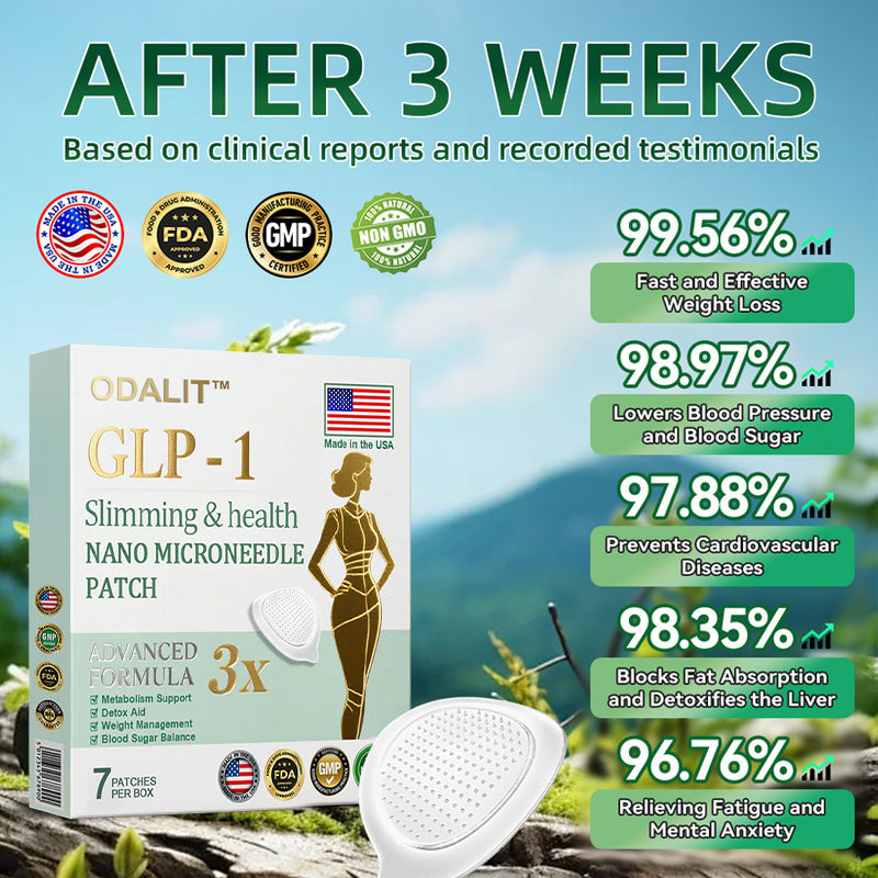 🔥 Best Seller – ODALIT™ NANO MICRONEEDLE PATCH丨Lose 20lbs Fast, Drop Sugar 90%, Melt Fat 24/7 | Targets Obesity, Diabetes, Fatty Liver, High Blood Pressure & More | Zero-Pain, All-in-One Health Boost🔥