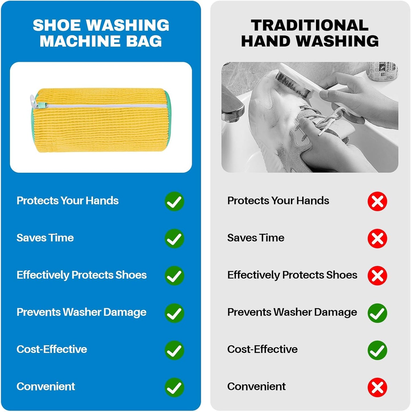 ODALIT™ Shoe Washing Machine Bag