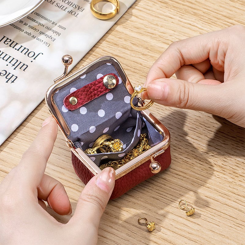 🔥Last Day Sale 49% OFF-✨New Arrival✨Genuine Leather Mini Jewelry Box