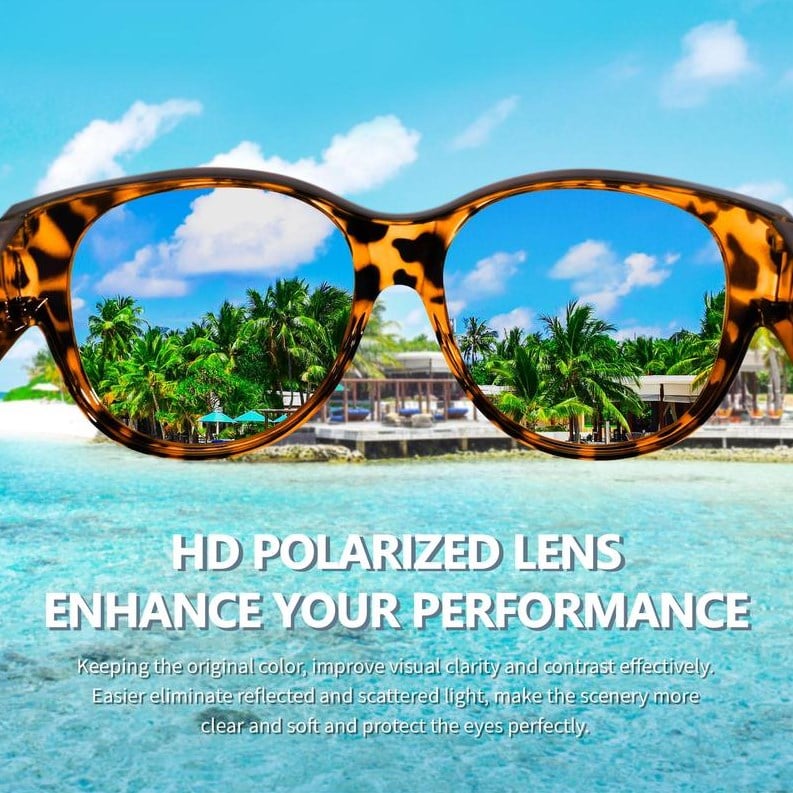 🔥LAST DAY - 🕶2025 New Oversized Cat Eye Sunglasses Polarized UV400 Protection