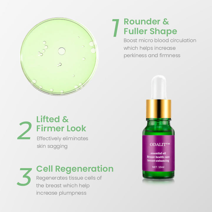 (Limited Time Discount 🔥 Last Day) ODALIT™ Bust Firming Natural Essence Oil
