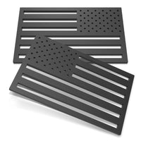 3D Cut-Out Black