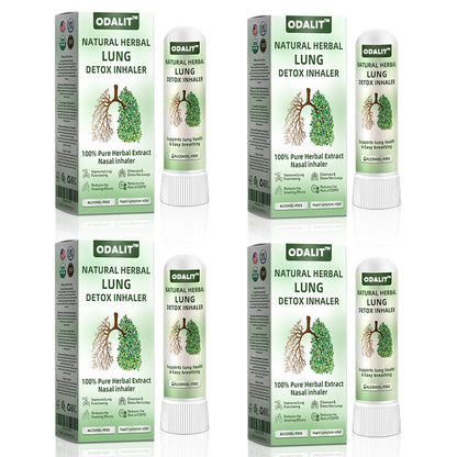 ✅Official Store: ODALIT™ Natural Herbal Lung Detox Inhaler FDA Approved (💝 Cough, wheezing, shortness of breath, mucus, stuffy nose, bronchitis, allergies, lung discomfort💝)