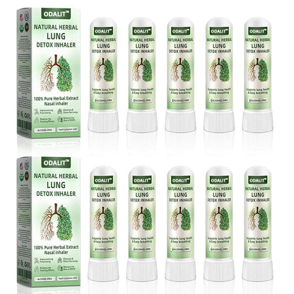 ✅Official Store: ODALIT™ Natural Herbal Lung Detox Inhaler FDA Approved (💝 Cough, wheezing, shortness of breath, mucus, stuffy nose, bronchitis, allergies, lung discomfort💝)
