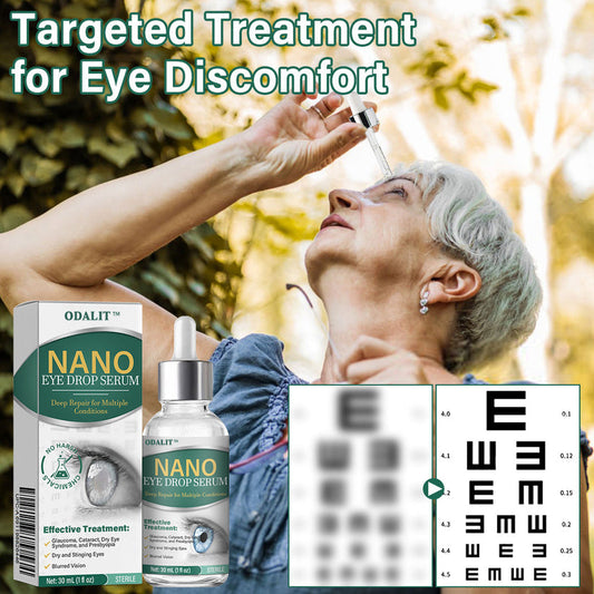 🔥ODALIT™ Nano Eye Drops Serum ✅FDA Approved(Suitable for presbyopia, dry eye syndrome, glaucoma, and cataracts) ☘️☘️
