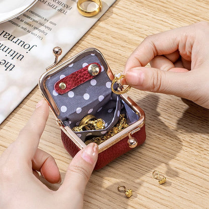 🔥Last Day Sale 49% OFF-✨New Arrival✨Genuine Leather Mini Jewelry Box
