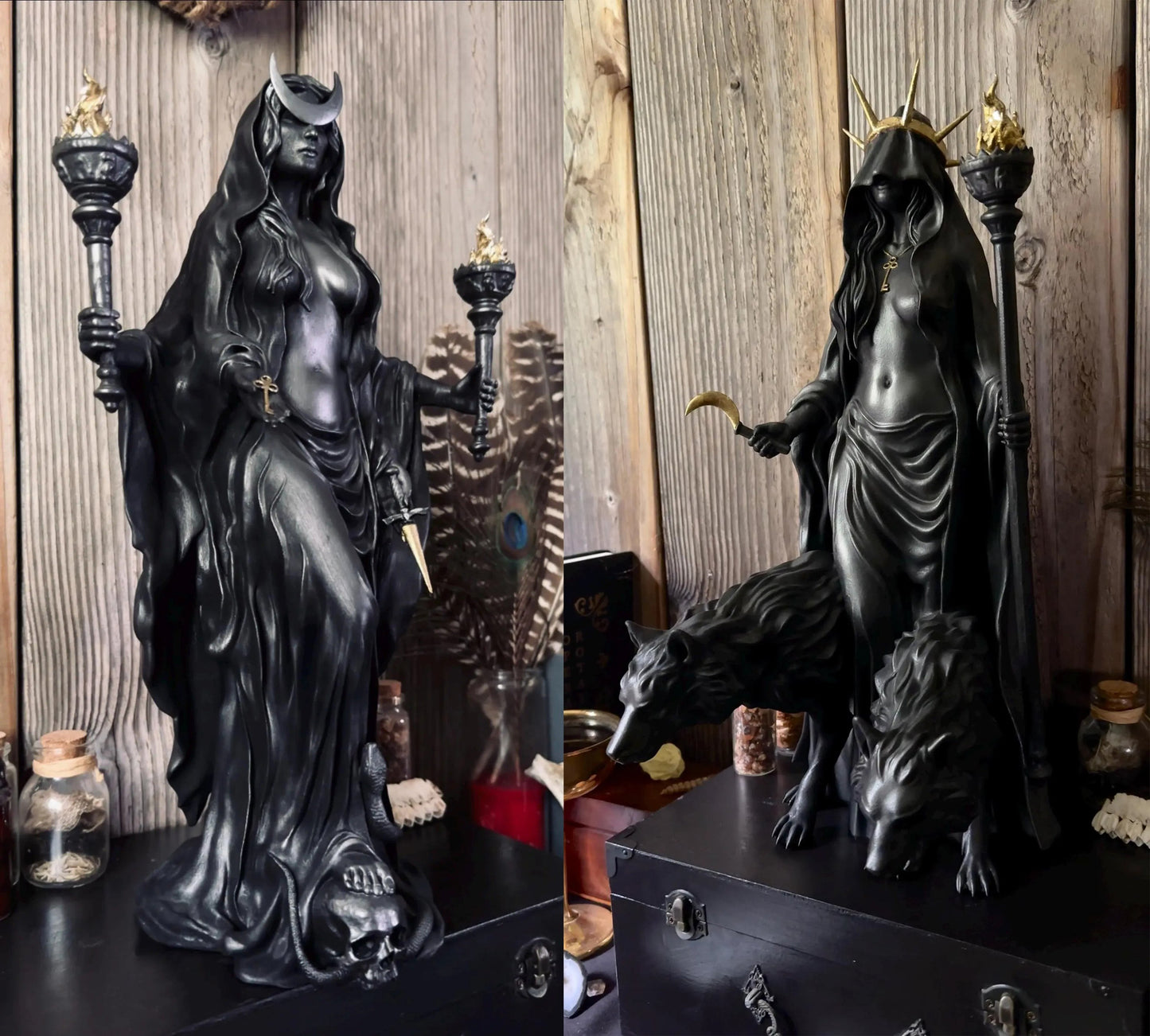 🧙‍♀️Last Day 60% OFF🔮Hekate Niktipolos, The Witch of The Night