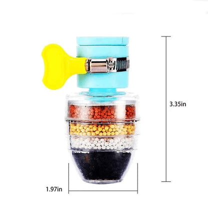 2025 Upgrade 💧 6-Layer Charcoal Faucet Filter for Fresh, Safe Water