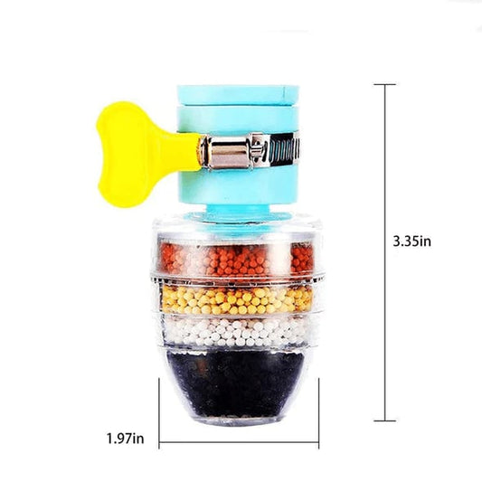 2025 Upgrade 💧 6-Layer Charcoal Faucet Filter for Fresh, Safe Water